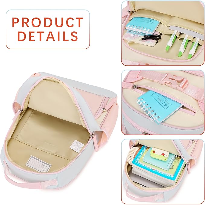 Cute Mini Toddler Backpacks for Girls 2-4 Little Kids Backpack preschool Bookbag - Image 5