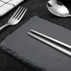 Travel cutlery set, 18/8 stainless steel cutlery, Reusable utensils set - Image 5