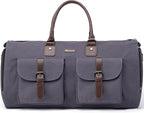 Modoker Garment Convertible Weekender Bag, Carry on Canvas Garment Duffle Bag by Modoker