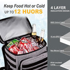 Tactical Backpack Cooler, Soft Lightweight Leakproof Cooler Backpack, Insulated - Image 3