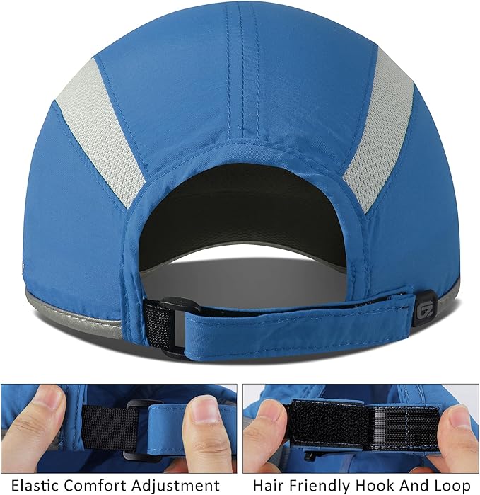 GADIEMKENSD Reflective Folding Outdoor Hat Unstructured Design UPF 50+ Sun - Image 3