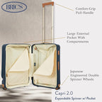 Bric's Capri 2.0 21" Spinner w/Pocket Expandable - Image 3
