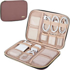 NISHEL Travel Cord Organizer Case, Tech Electronic Bag, Essentials by NISHEL