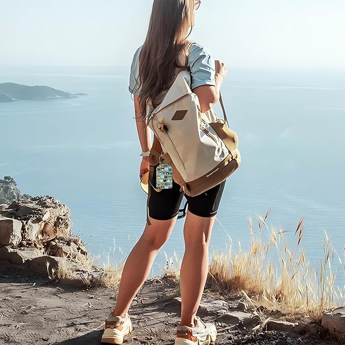 Cute Cat Animal Prints Luggage Tag - Image 6