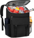 Cooler Backpack Soft Insulated Leak Proof 50 Cans Insulated Backpack Cooler by OCKLILY