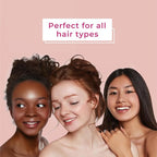 Ninabella Mini Spiral Brush - Hair Brush Detangler for Women - Pro Shower for Curly or Thick Hair - Detangling Vent Hairbrushes -Pink