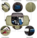 Dimayar Duffle Bag for Men, Expandable to 50L Large-Capacity Weekender - Image 3