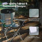 Camping Folding Chair Outdoor Lawn Portable Lightweight Camp Folding Chairs - Image 6