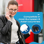 Ceptics USA, Canada to European Plug Adapter - Image 3
