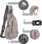 TITECOUGO Small Sling Bag, Lightweight Crossbody Backpack - Image 5