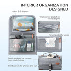 Portable Diaper Changing Pad for Baby, Detachable Travel Changing Pad - Image 5