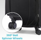 American Tourister 4 KIX 2.0 Expandable Softside Luggage - Image 4