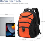 Boavan Laptop Backpack for men, 15.6 inch Laptop Bag - Image 6