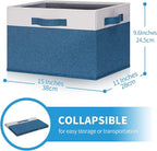 GhvyenntteS 6 Pack Fabric Storage Bins, Foldable Storage Baskets - Image 3