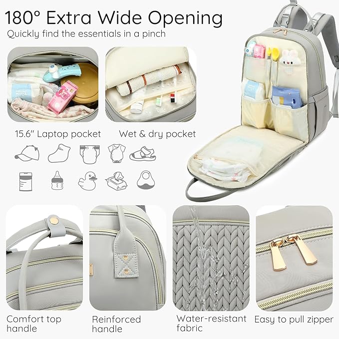 Diaper Bag Backpack - Image 4