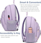 Boavan Laptop Backpack for women, 15.6inch Laptop Bag - Image 6