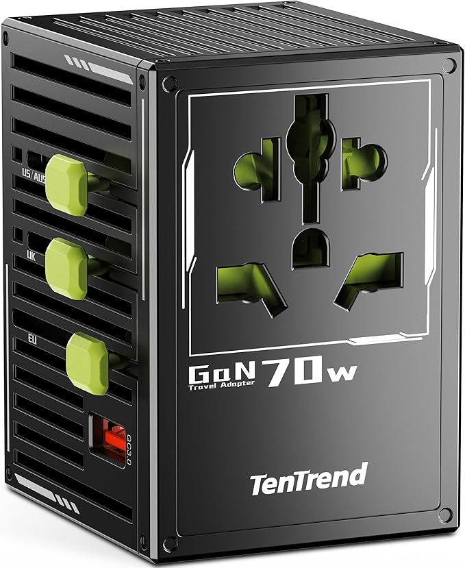 70W Universal Travel Adapter by TenTrend
