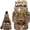 80L 2Pcs Hiking Backpack for Men by JUMAHEBackpack