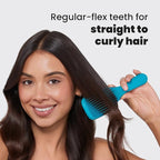 Tangle Teezer Ultimate Detangler Brush for Wet & Dry Hair, Eliminates Knots & Reduces Breakage for Straight to Wavy Hair Types, Transformative Teal