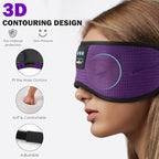 MUSICOZY Sleep Headphones Bluetooth, Sleeping Eye Mask Headband Headphones - Image 2