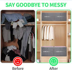 Jeans Organizer for Closet, Foldable Wardrobe Clothes Organizer - Image 6