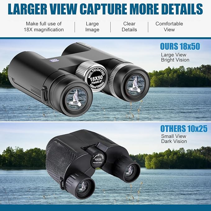 18X50 High Powered Binoculars for Adults - Image 3