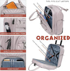 KROSER Carry On Underseat Multi-functional, 16-inch Underseater Lightweight - Image 4