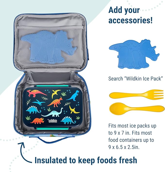 Wildkin Kids Insulated Lunch Box – Durable and Reusable - Image 5