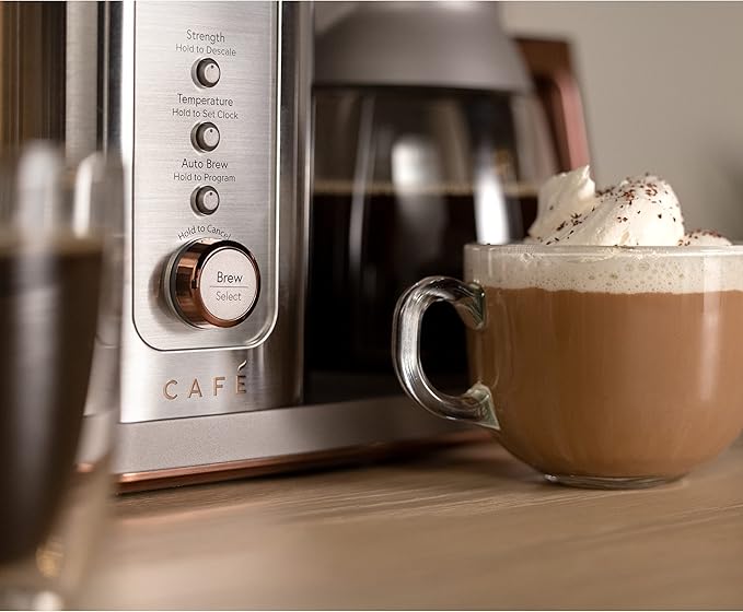 Café Specialty Drip Coffee Maker | 10-Cup Glass Carafe | WiFi Enabled - Image 8