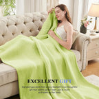 L'AGRATY Knitted Weighted Blanket - Image 5