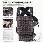 Baby Carrier Newborn to Toddler- Ergonomic, Cozy and Lightweight Infant Carrier - Image 4