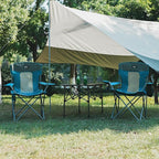 Camping Folding Chair Outdoor Lawn Portable Lightweight Camp Folding Chairs - Image 9
