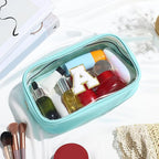 YOOLIFE Initial Clear Makeup Bag | Waterproof Large Makeup Bag | Personalized - Image 7