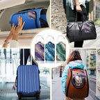 3 Pack PU Leahter Abstract Marble Liquild Luggage Tag - Image 7