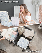 Chomeiu Makeup Bag with LED Mirror, Cute Cosmetic Bags Birthday Gifts - Image 7
