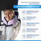 Pure Memory Foam Travel Pillows - Image 6