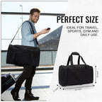 Jetstream Heavy Duty Multi Pocket Durable Sports Gym Equipment Travel Duffel Bag - Image 2