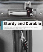 Fosmon TSA Approved Luggage Locks, Suitcase Travel Lock - Image 4