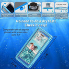Waterproof Phone Pouch 7.5'', IPX8 Waterproof Floating Phone Case/Bag - Image 5