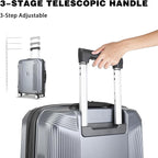 28 Inch Luggage with Spinner Wheels, Lightweight Expandable PC Hardside Large - Image 5