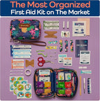 KeepGoing Travel First Aid Kit for Kids – 130 Pc. for Car, Diaper Bag & Backpack - Image 3