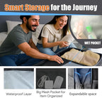 55L Travel Backpack, Carry On Backpack, Expandable 50L - 60L Anti-Theft TSA - Image 7