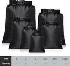 Shappy Waterproof Dry Bag Set 6 Sizes Lightweight Sacks and Long Adjustable - Image 4