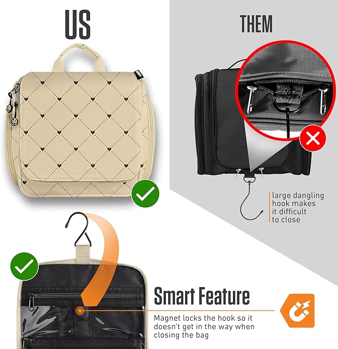 VENTURE 4TH Hanging Travel Toiletry Bag - Image 6