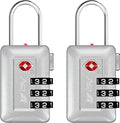 BV TSA Accepted Luggage Travel Lock, Set-Your-Own Combination Lock by BV