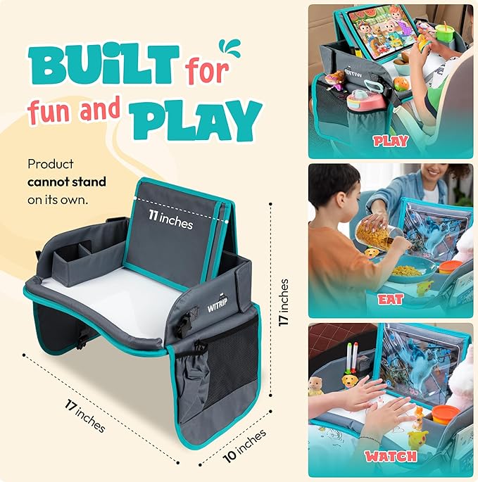 Kids Travel Tray with Dry Erase Board - Image 7