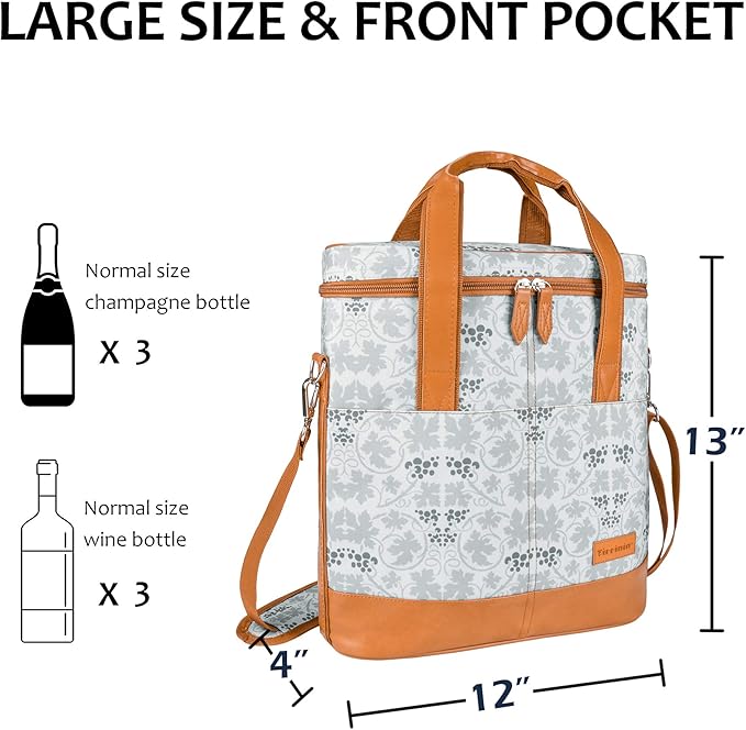 Tirrinia Insulated Wine Gift carrier - Image 5