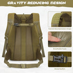 Maelstrom Tactical Backpack for Men, 40L Military Backpack, Water Resistant - Image 5