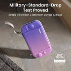 tomtoc Slim Carrying Case for Nintendo Switch 2 Model 2025, Odorless Felt - Image 4