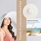San Diego Hat Company Women's Ultrabraid X-Large Brim Hat, Adjustable Sun Hat - Image 3
